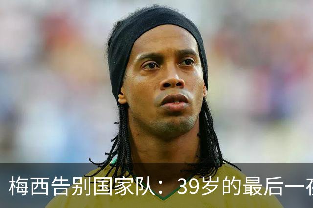 梅西告别国家队：39岁的最后一夜，和那封没发出去的手写信