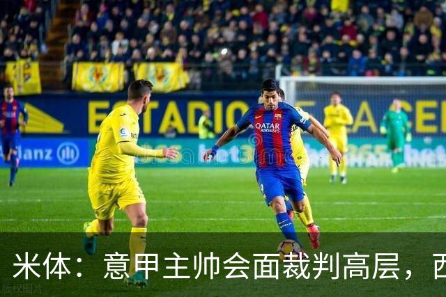 米体：意甲主帅会面裁判高层，西蒙内利称新规仍需打磨