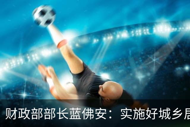 财政部部长蓝佛安：实施好城乡居民基础养老金提标等政策，促进高质量充分就业和居民增收